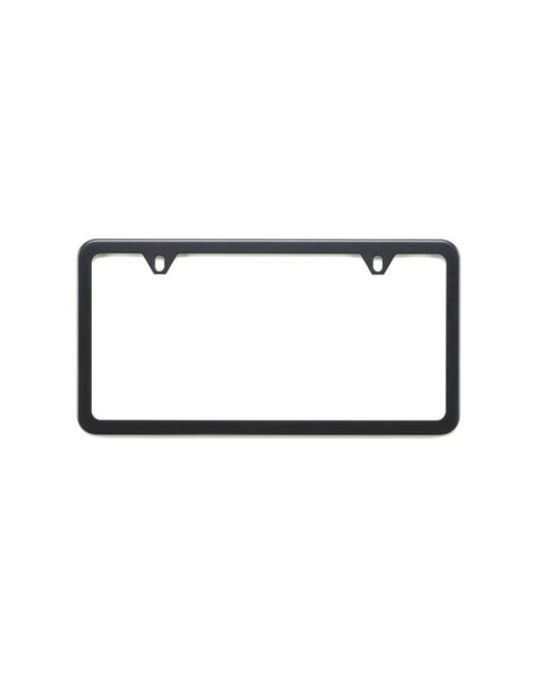 Subaru License Plate Frame Slimline Black