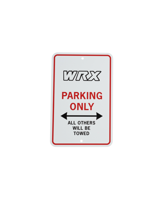 Subaru Parking Sign WRX