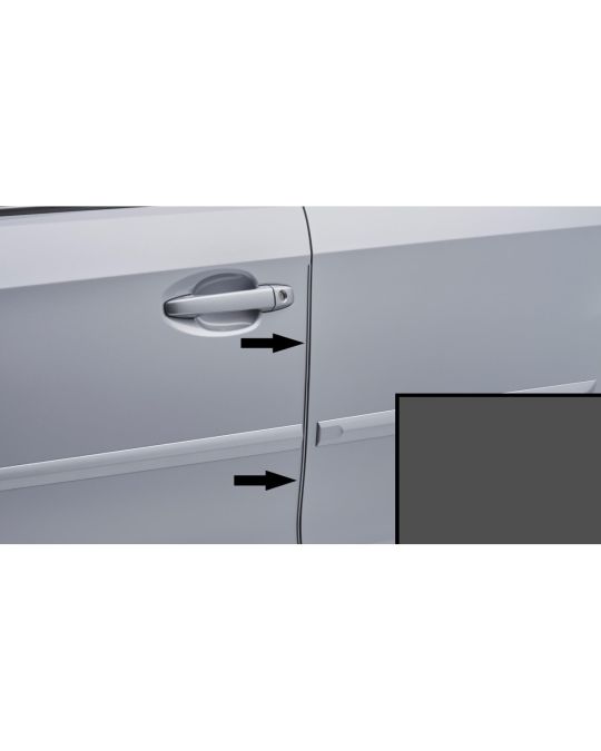 Subaru Door Edge Guards - Dark Gray Metallic