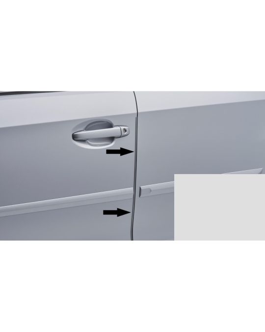 Subaru Door Edge Guards -  Ice Silver Metallic