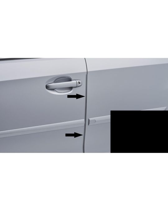 Subaru Door Edge Guards - Crystal Black Silica