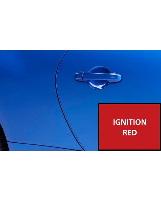 Subaru Door Edge Guards Ignition Red
