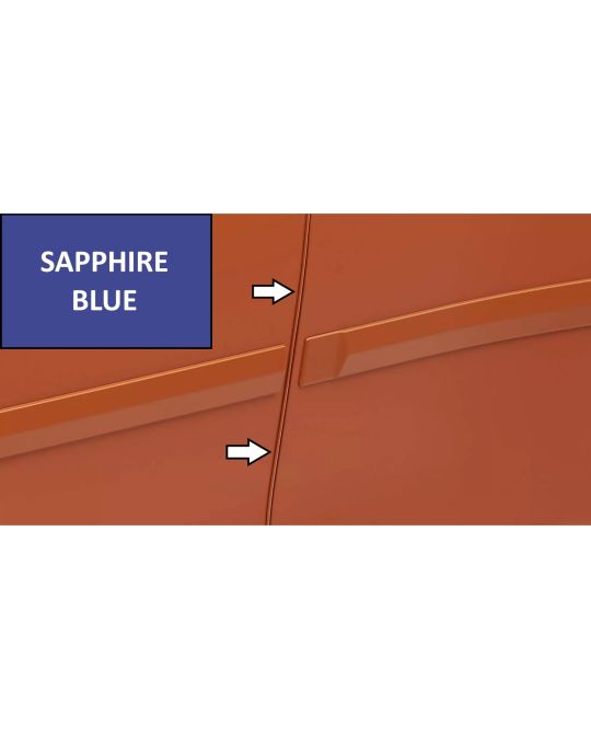 Subaru Door Edge Guards Sapphire Blue