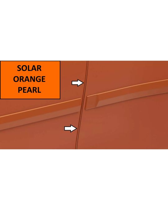 Subaru Door Edge Guards Solar Orange Pearl