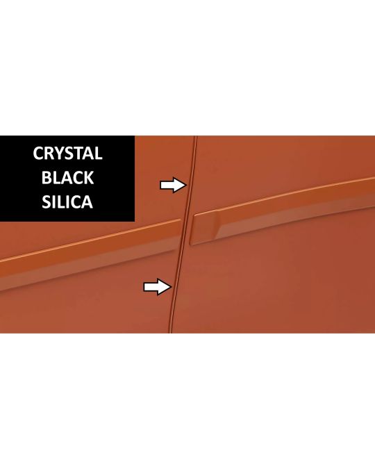 Subaru Door Edge Guards Crystal Black Silica