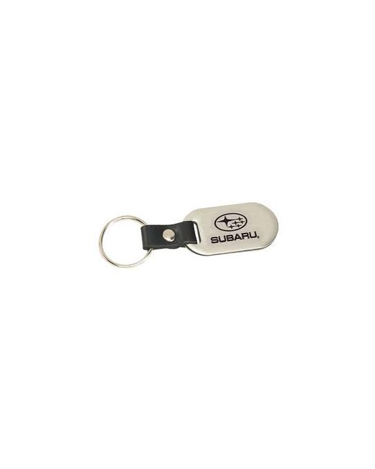 Subaru Stainless Key Chain - Subaru Logo