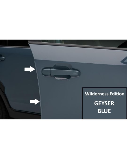 Subaru Door Edge Guards Geyser Blue Kit Of Four For Wilderness Edition