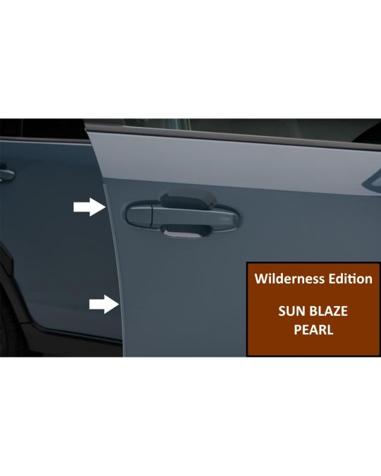 Subaru Door Edge Guards Sun Blaze Pearl Kit Of Four For Wilderness Edition
