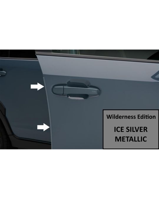 Subaru Door Edge Guards Ice Silver Metallic Kit Of Four For Wilderness Edition