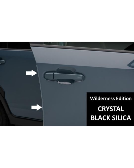 Subaru Door Edge Guards Crystal Black Silica Kit Of Four For Wilderness Edition