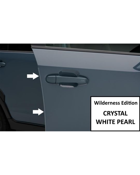 Subaru Door Edge Guards Crystal White Pearl Kit Of Four For Wilderness Edition