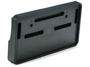 Subaru Black Molded License Plate Mounting Bracket For Front Bumper