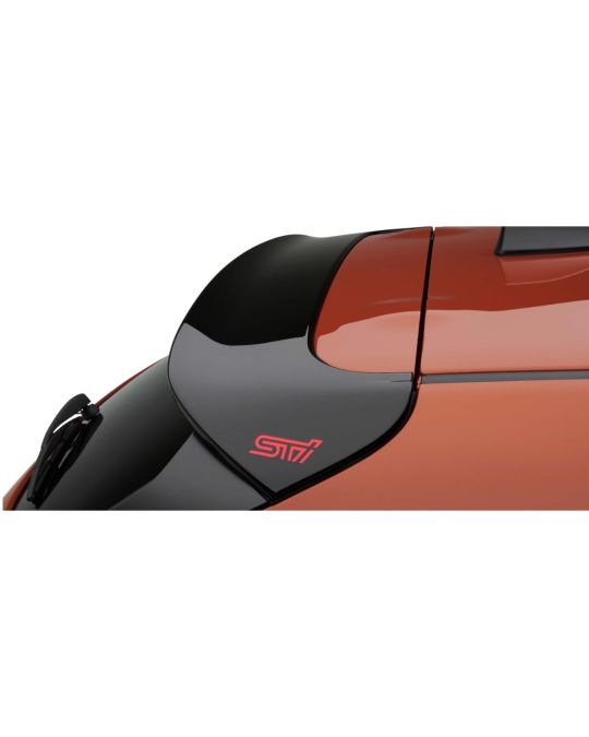 Subaru STI Roof Spoiler Crystal Black Silica