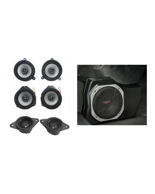 Subaru Audio Upgrade Kit - 4 Door w/o Navi