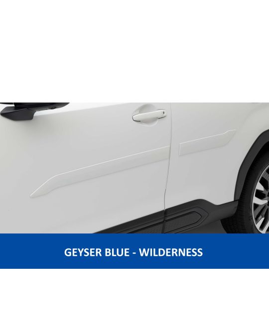 Subaru Body Side Door Moldings Kit Of Four Geyser Blue Wilderness