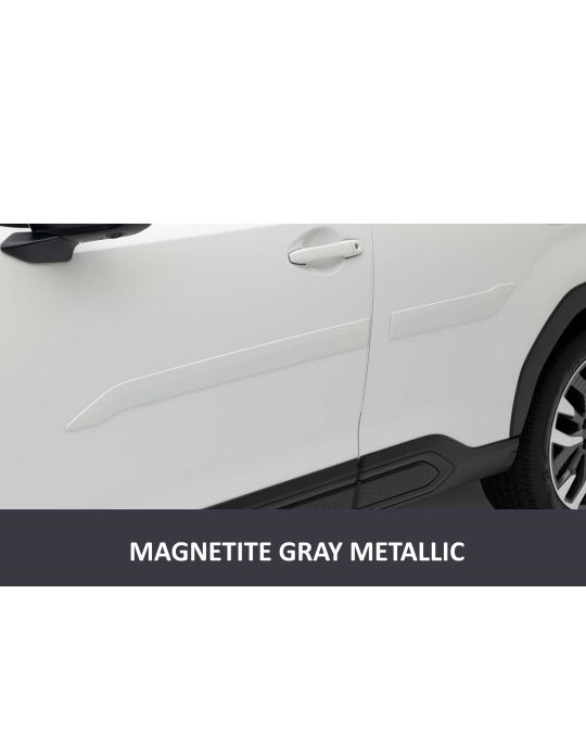 Subaru Body Side Door Moldings Kit Of Four Magnetite Gray Metallic