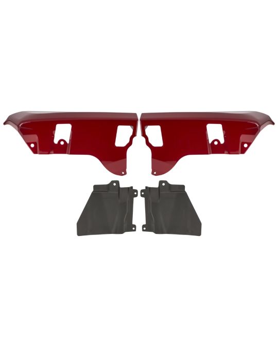 Subaru Splash Guard Kit - Rear Aero - Pure Red