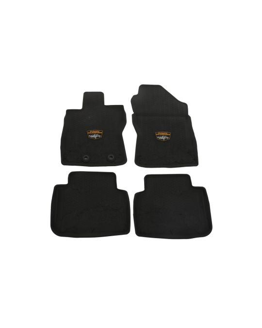 Subaru All Weather Floor Liners Kit Of Four For Front And Rear With Wilderness Logo