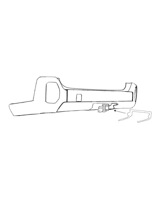 Subaru Trailer Hitch Receiver Bezel For Rear Bumper